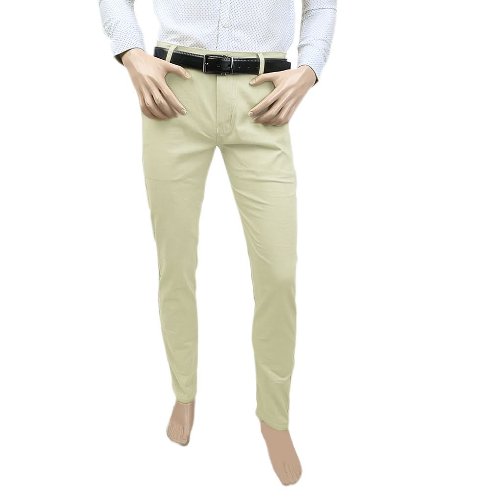 Men's Cotton Chino Pant - Soft Beige, Men, Casual Pants And Jeans, Chase Value, Chase Value