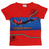 Boys Half Sleeves T-Shirt - Red, Kids, Boys T-Shirts, Chase Value, Chase Value