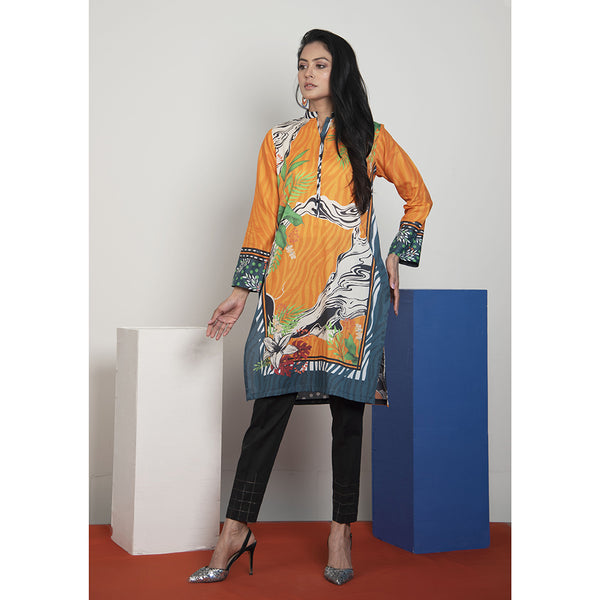 Eminent Digital Printed Lawn 1Pcs Unstitched Kurti - 01, Women, Unstitched Kurti, Eminent, Chase Value