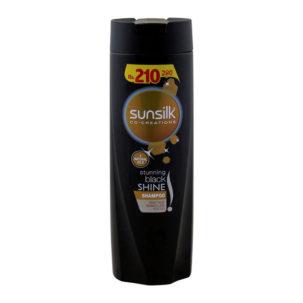 Sunsilk Co-Creation Shampoo Stunning Black Shine 200Ml, BEAUTY & PERSONAL CARE, Chase Value, Chase Value