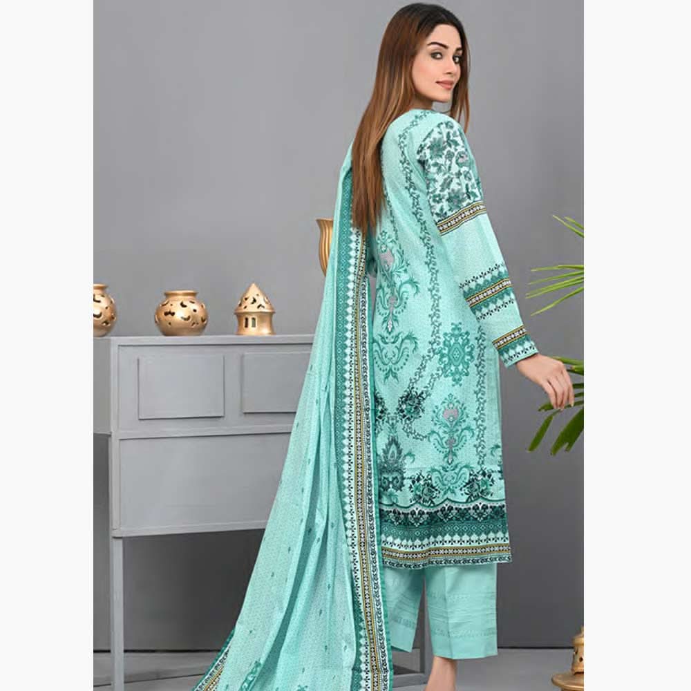 Five Star Classic Printed 3Pcs Unstitched Suit - 7, Women, 3Pcs Shalwar Suit, Chase Value, Chase Value