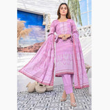 Five Star Classic Printed 3Pcs Unstitched Suit - 12, Women, 3Pcs Shalwar Suit, Chase Value, Chase Value