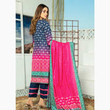 Five Star Classic Printed 3Pcs Unstitched Suit - 17, Women, 3Pcs Shalwar Suit, Chase Value, Chase Value