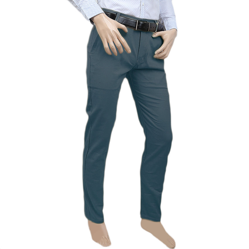 Men's Cotton Chino Pant - Steel Blue, Men, Casual Pants And Jeans, Chase Value, Chase Value