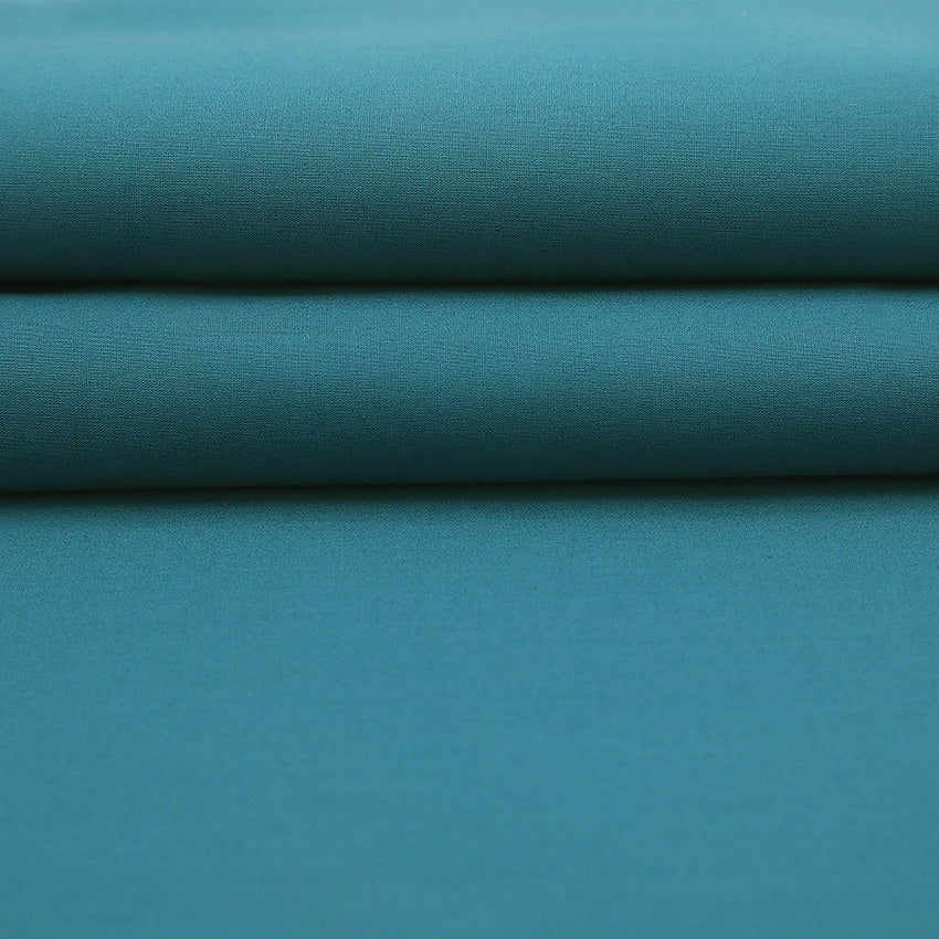 Men's Shabbir Swiss Voil Cotton Unstitched Suit (4.5) - Steel Green, Men, Unstitched Fabric, Chase Value, Chase Value
