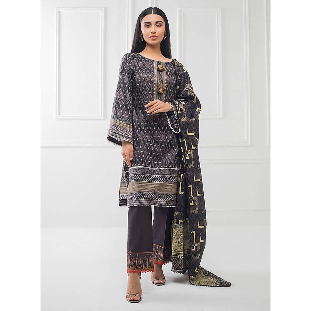 Subhata Printed Lawn 3 Piece Un-Stitched Suit - 03, Women, 3Pcs Shalwar Suit, Subhata, Chase Value