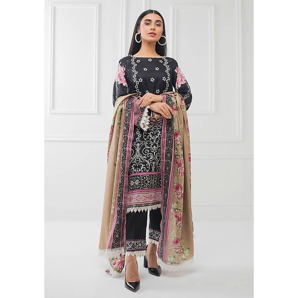 Subhata Printed Lawn 3 Piece Un-Stitched Suit - 04, Women, 3Pcs Shalwar Suit, Subhata, Chase Value