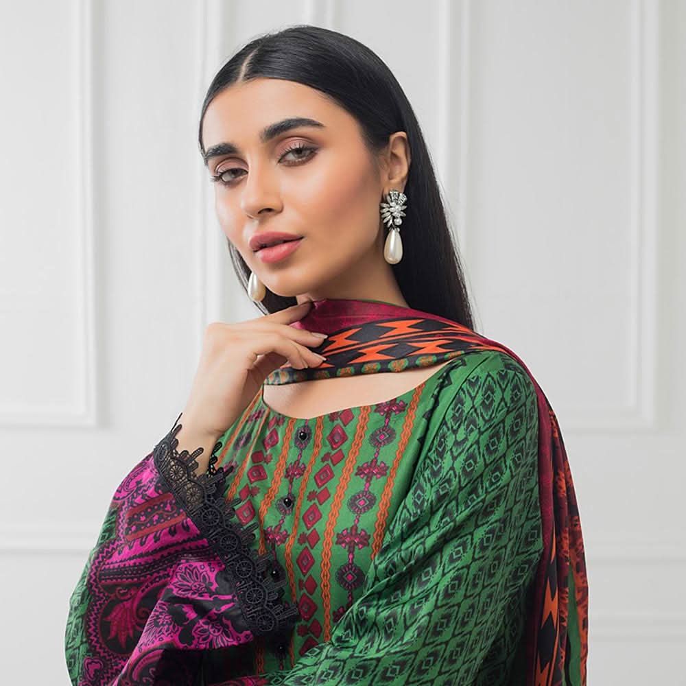 Subhata Printed Lawn 3 Piece Un-Stitched Suit - 05, Women, 3Pcs Shalwar Suit, Subhata, Chase Value