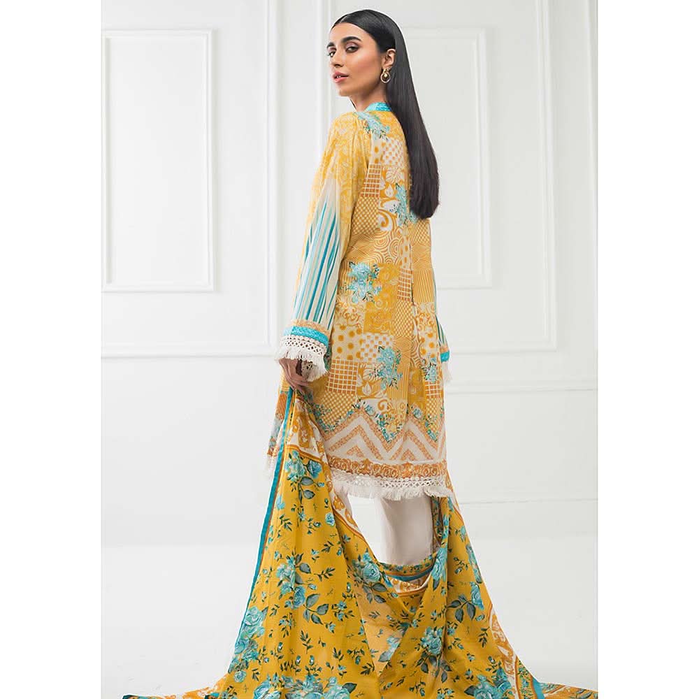 Subhata Printed Lawn 3 Piece Un-Stitched Suit - 09, Women, 3Pcs Shalwar Suit, Subhata, Chase Value