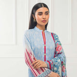 Subhata Printed Lawn 3 Piece Un-Stitched Suit - 10, Women, 3Pcs Shalwar Suit, Subhata, Chase Value