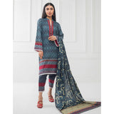 Subhata Printed Lawn 3 Piece Un-Stitched Suit - 02, Women, 3Pcs Shalwar Suit, Subhata, Chase Value