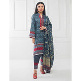 Subhata Printed Lawn 3 Piece Un-Stitched Suit - 02, Women, 3Pcs Shalwar Suit, Subhata, Chase Value