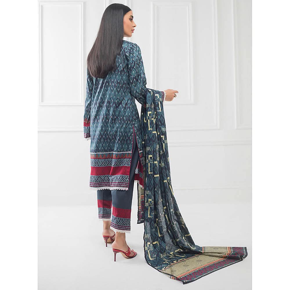 Subhata Printed Lawn 3 Piece Un-Stitched Suit - 02, Women, 3Pcs Shalwar Suit, Subhata, Chase Value