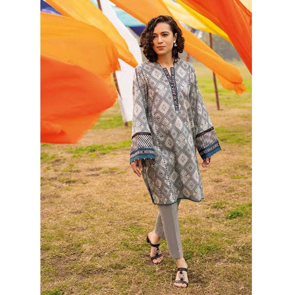 Sapphire Lawn 1Pcs Un-Stitched Shirt Vol 1 WOEM - Sweet Tides, Women, Unstitched Kurti, Sapphire, Chase Value