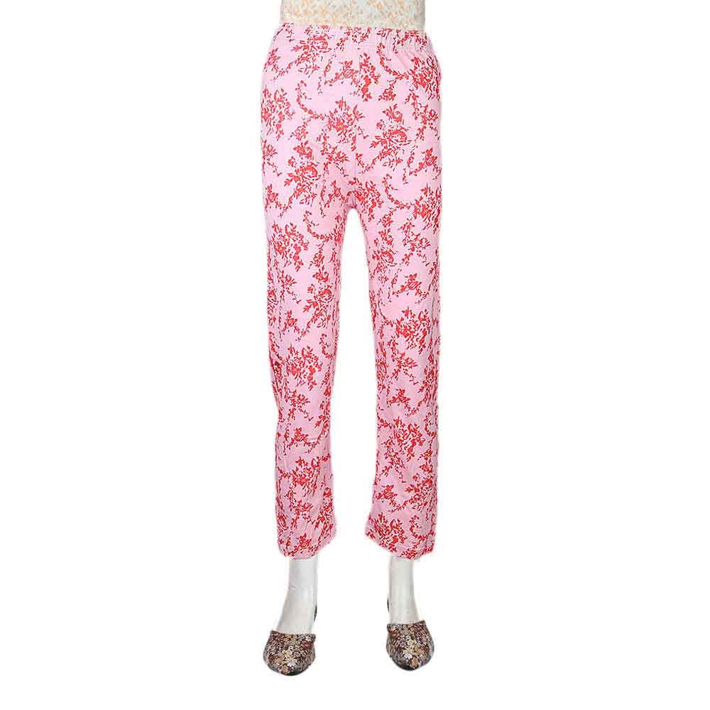 Women's Printed Trouser - Pink - test-store-for-chase-value