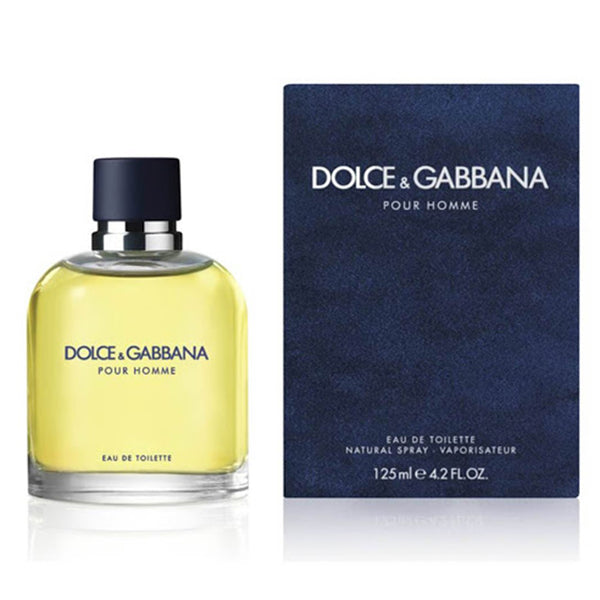 Dolce & Gabbana Pour Homme Eau De Toilette For Men - 125 ML, Beauty & Personal Care, Men's Perfumes, Dolce & Gabbana, Chase Value