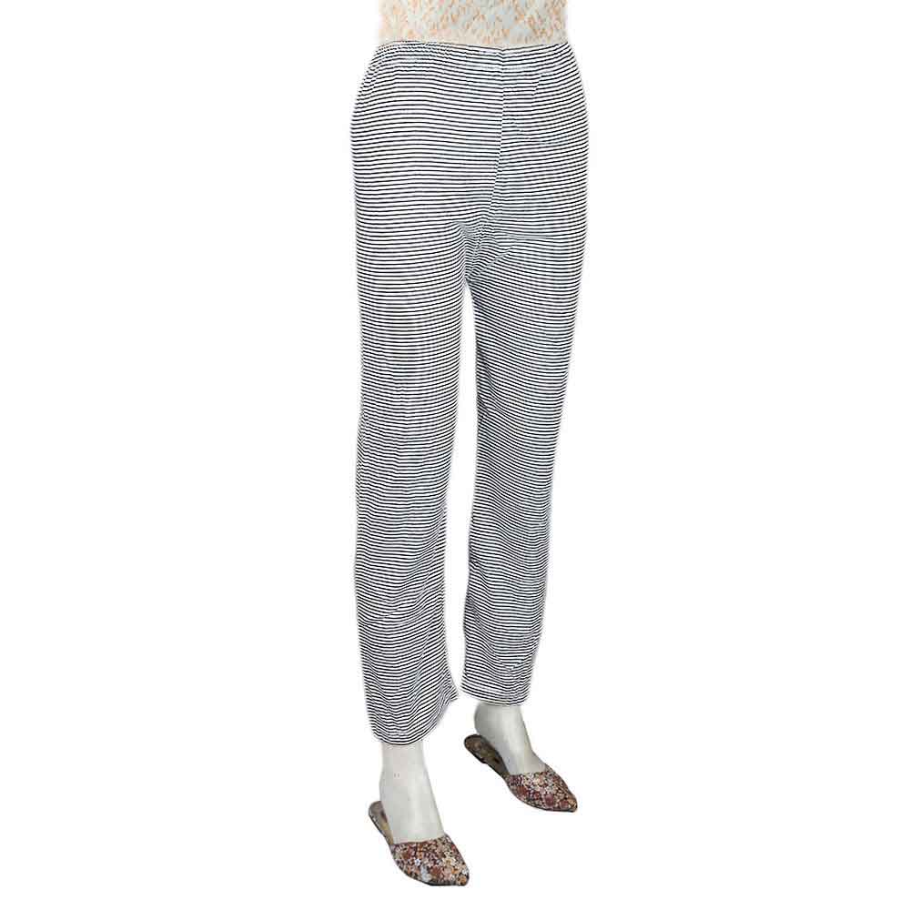 Women's Printed Trouser - Black - test-store-for-chase-value