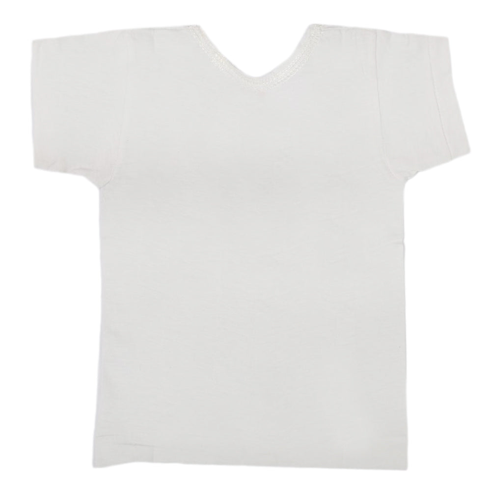 Boys Noorani Bazoo Vest - White, Kids, Boys Vest, Kids, Noorani, Chase Value