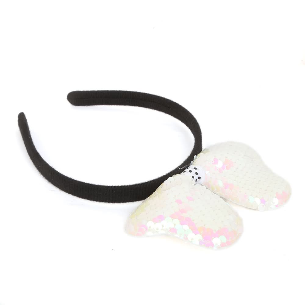 Girls Hair Band - White, Kids, Hair Accessories, Chase Value, Chase Value