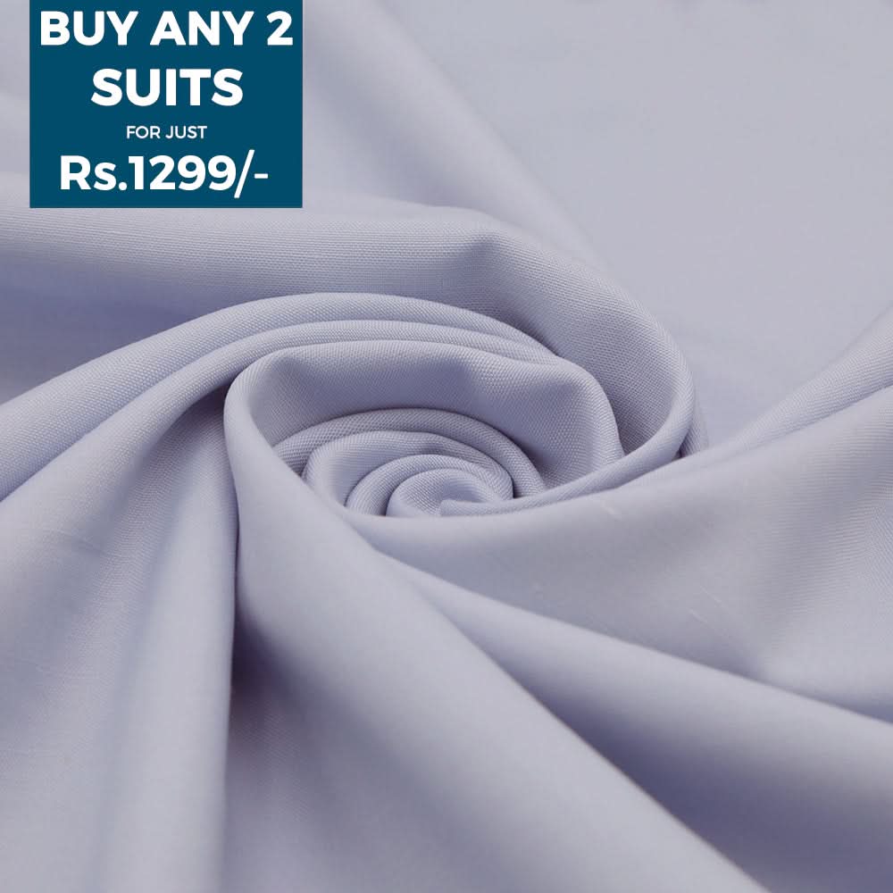Men's Japani Boski Unstitched Suit - White, Men, Unstitched Fabric, Chase Value, Chase Value
