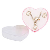 Girls Locket Set - White, Kids, Jewellery Sets, Chase Value, Chase Value