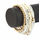 Girls Funky Bracelet- White, Kids, Bangles & Bracelet, Chase Value, Chase Value