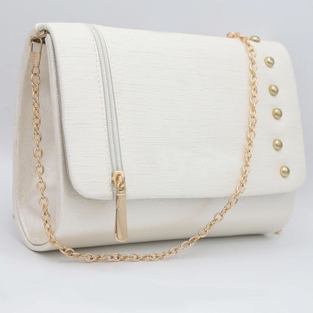 Women's Clutch (6686) - Off White, Women, Clutches, Chase Value, Chase Value