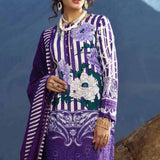 Zure Embroidered Cotton 3 Piece Un-Stitched Suit - 422B, Women, 3Pcs Shalwar Suit, Salitex Textiles, Chase Value