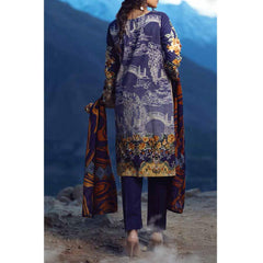 Zure Embroidered Cotton 3 Piece Un-Stitched Suit - 425B, Women, 3Pcs Shalwar Suit, Salitex Textiles, Chase Value