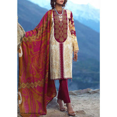 Zure Embroidered Cotton 3 Piece Un-Stitched Suit - 425A, Women, 3Pcs Shalwar Suit, Salitex Textiles, Chase Value