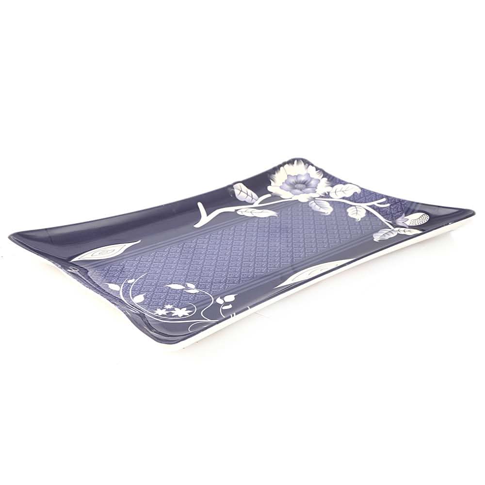 Melamine Emboss Tray - Navy Blue, Home & Lifestyle, Serving And Dining, Chase Value, Chase Value