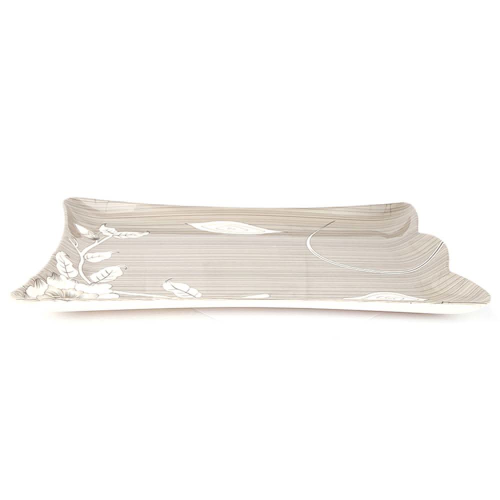 Melamine Emboss Tray - Grey, Home & Lifestyle, Serving And Dining, Chase Value, Chase Value