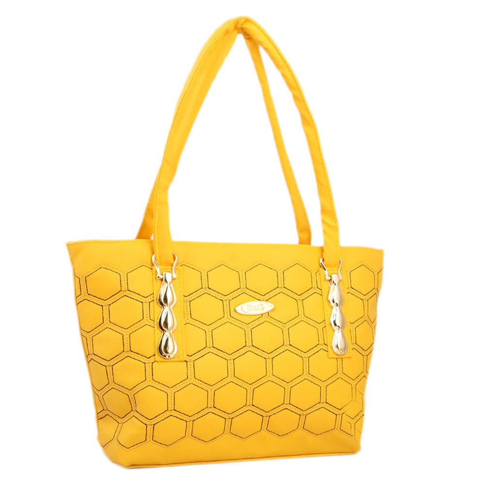 Women's Handbag 6874 - Yellow, Women, Bags, Chase Value, Chase Value