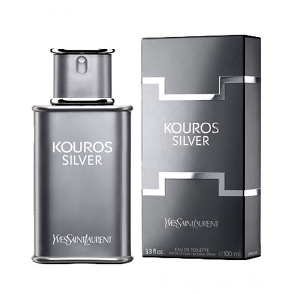 YSL Kouros Silver Eau De Toilette For Men - 100 ML, Beauty & Personal Care, Men's Perfumes, YSL, Chase Value