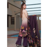Zobia Noor Embroidered Digital Lawn 3 Piece Un-Stitched Suit - 002, Women, 3Pcs Shalwar Suit, Salam's Textiles, Chase Value
