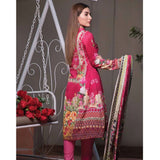 Zobia Noor Embroidered Digital Lawn 3 Piece Un-Stitched Suit - 008, Women, 3Pcs Shalwar Suit, Salam's Textiles, Chase Value
