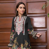 Zobia Noor Embroidered Digital Lawn 3 Piece Un-Stitched Suit - 010, Women, 3Pcs Shalwar Suit, Salam's Textiles, Chase Value