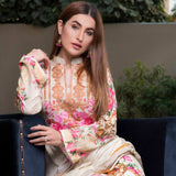 Zobia Noor Embroidered Digital Lawn 3 Piece Un-Stitched Suit - 011, Women, 3Pcs Shalwar Suit, Salam's Textiles, Chase Value