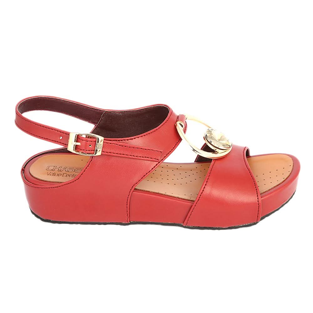 Women's Sandal ( Z-8 ) - Maroon, Women, Sandals, Chase Value, Chase Value