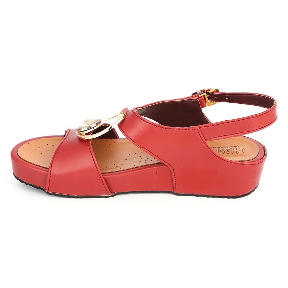 Women's Sandal ( Z-8 ) - Maroon, Women, Sandals, Chase Value, Chase Value