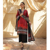 Sahil Printed Lawn 3 Piece Un-Stitched Suit Vol 04 - ZS 02, Women, 3Pcs Shalwar Suit, ZS Textiles, Chase Value