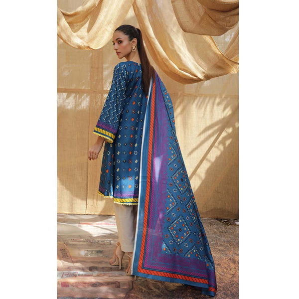 Sahil Printed Lawn 3 Piece Un-Stitched Suit Vol 04 - ZS 04, Women, 3Pcs Shalwar Suit, ZS Textiles, Chase Value