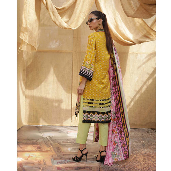Sahil Printed Lawn 3 Piece Un-Stitched Suit Vol 04 - ZS 05, Women, 3Pcs Shalwar Suit, ZS Textiles, Chase Value