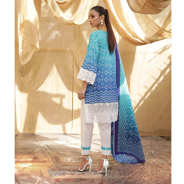 Sahil Printed Lawn 3 Piece Un-Stitched Suit Vol 04 - ZS 06, Women, 3Pcs Shalwar Suit, ZS Textiles, Chase Value