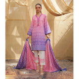 Sahil Printed Lawn 3 Piece Un-Stitched Suit Vol 04 - ZS 10, Women, 3Pcs Shalwar Suit, ZS Textiles, Chase Value