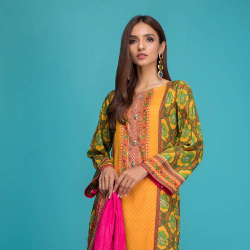 Signature Icon Printed Lawn 3 Piece Un-Stitched Suit Vol 1 - 9 A, Women, 3Pcs Shalwar Suit, Regalia Textiles, Chase Value